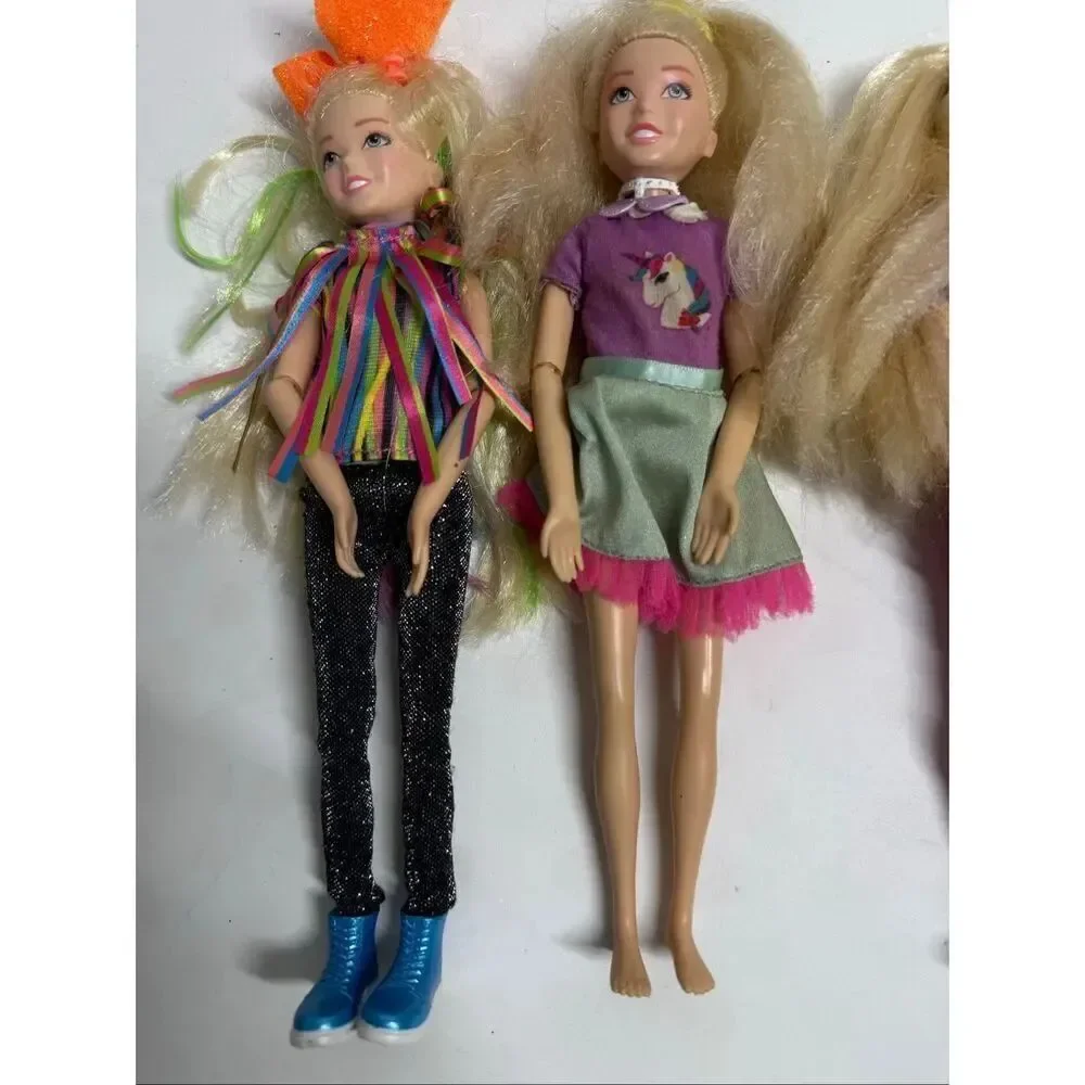 NICKELODEON Just play Set of 4 JoJo Siwa Singing Dolls See Description